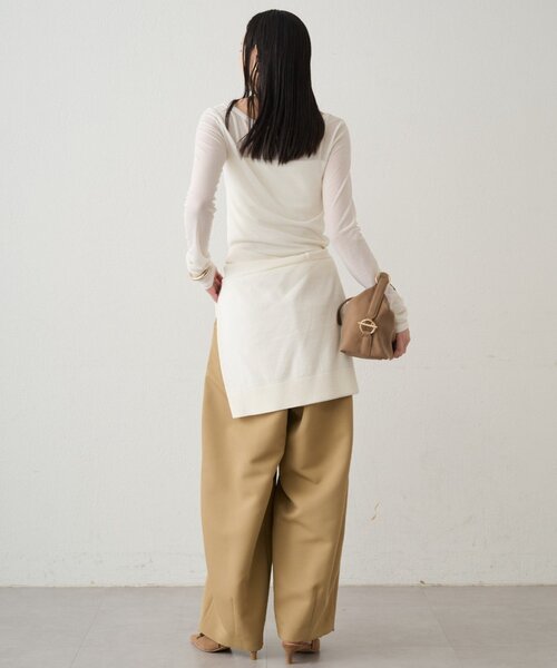 LOUNGEDRESS（ラウンジドレス）の「バレルレッグパンツ（その他パンツ・レディース・カーキ/ベージュ・SMALL/MEDIUM）」の6枚目の写真