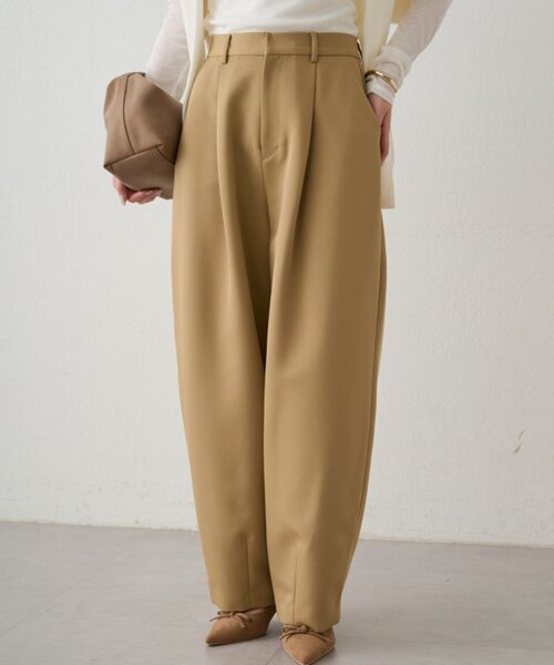 LOUNGEDRESS（ラウンジドレス）の「バレルレッグパンツ（その他パンツ・レディース・カーキ/ベージュ・SMALL/MEDIUM）」の7枚目の写真