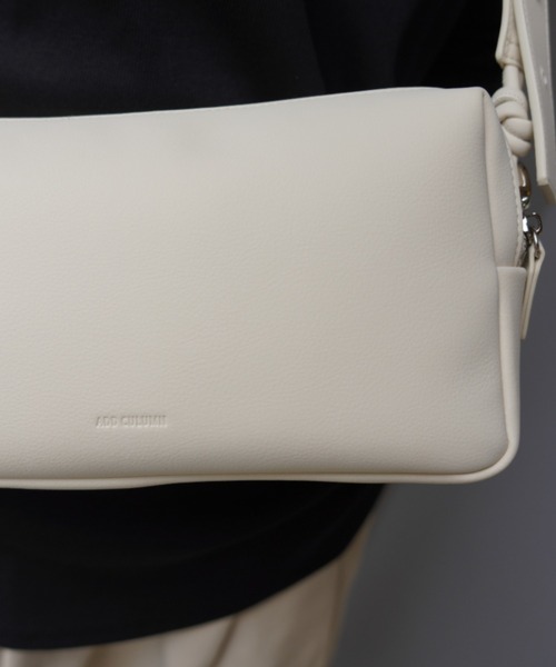 B'2nd（ビーセカンド）の「ADD CULUMN(アドカラム) TABLET BOX（ショルダーバッグ・レディース・ダークグレー/アイボリー/イエロー・F）」の9枚目の写真