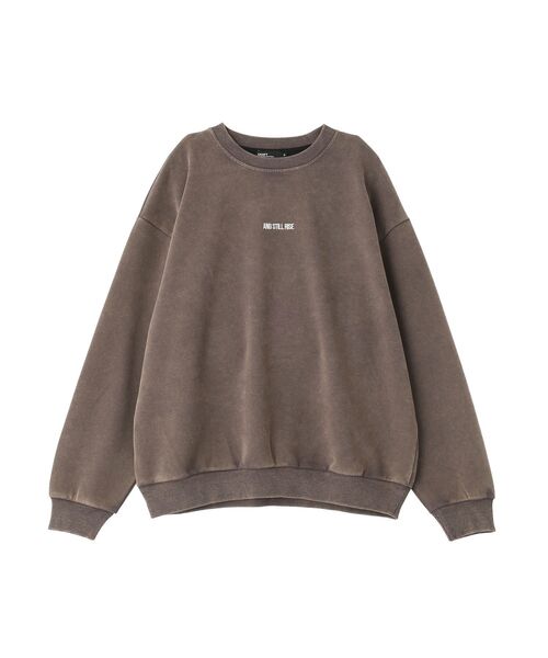 CRAFT STANDARD BOUTIQUE(クラフトスタンダードブティック)の「スノーウォッシュボンディング裏毛ロゴ刺繍スウェット(スウェット・メンズ・ブラック/グレイッシュベージュ/ブラウン・M/L/XL)」の22枚目の写真