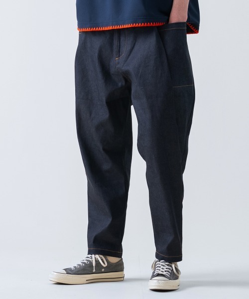 rehacer(レアセル)の「rehacer : Rigid Bulky Denim / リジッド バルキー デニム(デニムパンツ・メンズ・インディゴブルー・LARGE/MEDIUM/SMALL)」の13枚目の写真
