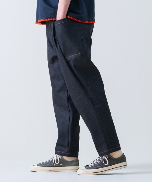 rehacer(レアセル)の「rehacer : Rigid Bulky Denim / リジッド バルキー デニム(デニムパンツ・メンズ・インディゴブルー・LARGE/MEDIUM/SMALL)」の14枚目の写真