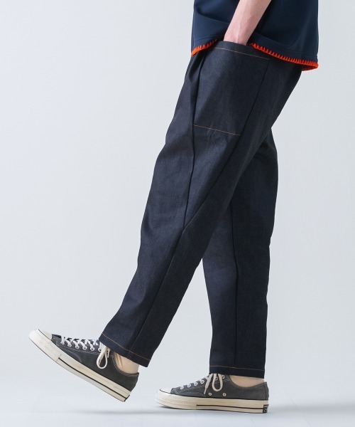 rehacer(レアセル)の「rehacer : Rigid Bulky Denim / リジッド バルキー デニム(デニムパンツ・メンズ・インディゴブルー・LARGE/MEDIUM/SMALL)」の15枚目の写真