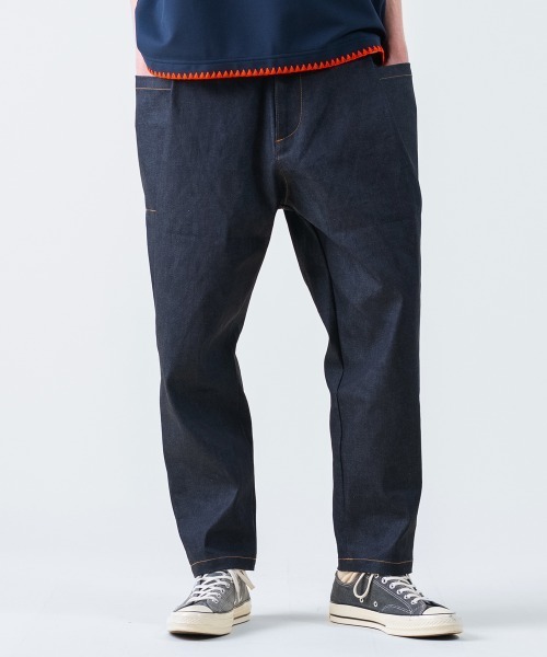 rehacer(レアセル)の「rehacer : Rigid Bulky Denim / リジッド バルキー デニム(デニムパンツ・メンズ・インディゴブルー・LARGE/MEDIUM/SMALL)」の12枚目の写真