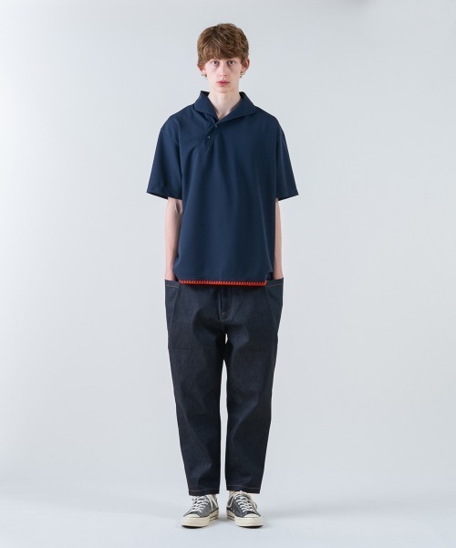 rehacer(レアセル)の「rehacer : Rigid Bulky Denim / リジッド バルキー デニム(デニムパンツ・メンズ・インディゴブルー・LARGE/MEDIUM/SMALL)」の7枚目の写真