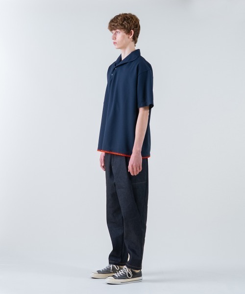 rehacer(レアセル)の「rehacer : Rigid Bulky Denim / リジッド バルキー デニム(デニムパンツ・メンズ・インディゴブルー・LARGE/MEDIUM/SMALL)」の8枚目の写真