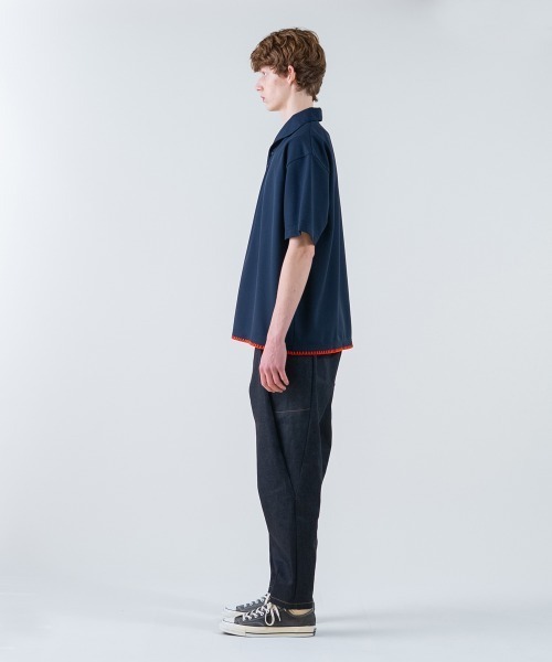 rehacer(レアセル)の「rehacer : Rigid Bulky Denim / リジッド バルキー デニム(デニムパンツ・メンズ・インディゴブルー・LARGE/MEDIUM/SMALL)」の9枚目の写真