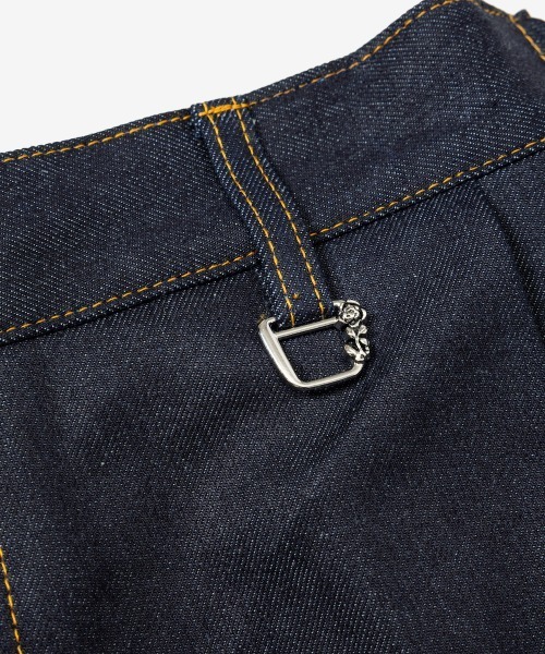 rehacer(レアセル)の「rehacer : Rigid Bulky Denim / リジッド バルキー デニム(デニムパンツ・メンズ・インディゴブルー・LARGE/MEDIUM/SMALL)」の4枚目の写真