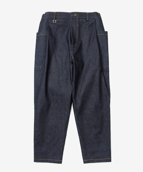 rehacer(レアセル)の「rehacer : Rigid Bulky Denim / リジッド バルキー デニム(デニムパンツ・メンズ・インディゴブルー・LARGE/MEDIUM/SMALL)」の18枚目の写真