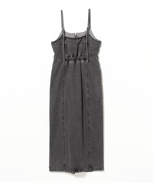 Ray BEAMS（レイビームス）の「デニム フロントジップ キャミソールワンピース（ワンピース・レディース・ブラック/ブルー系その他2・0/1）」の9枚目の写真
