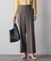 la.f… | ウールラメシャンブレーパンツ(その他パンツ)