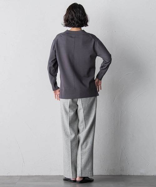 la.f…（ラエフ）の「ウールラメシャンブレーパンツ（その他パンツ・レディース・ライトグレー/キャメル・9号/11号/7号）」の20枚目の写真