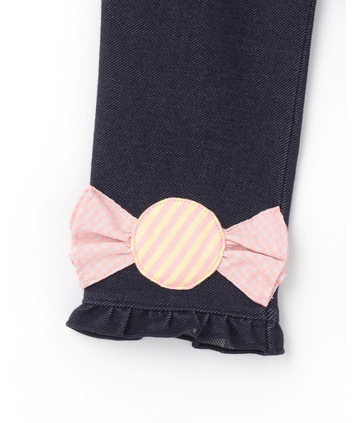 baby cheer（ベイビーチアー）の「キャンディレギンス（レギンス/スパッツ・キッズ・ネイビー・80ｃｍ/90cm/100cm/110cm/120cm）」の5枚目の写真