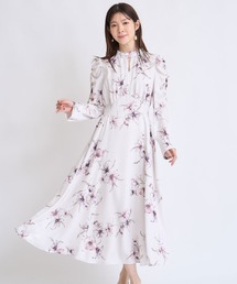 Noela　ノエラ　10thanniversary　花柄ワンピース　M　フラワー NOELA｜ノエラのワンピース（花柄・ボタニカル柄）通販 - ZOZOTOWN