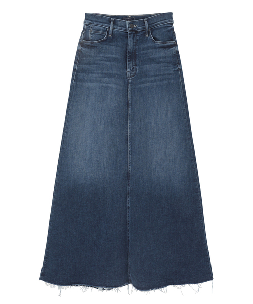 martinique(マルティニーク)の「【MOTHER/マザー】THE CIRCLE MAXI(デニムスカート・レディース・インディゴブルー・25/24)」の1枚目の写真