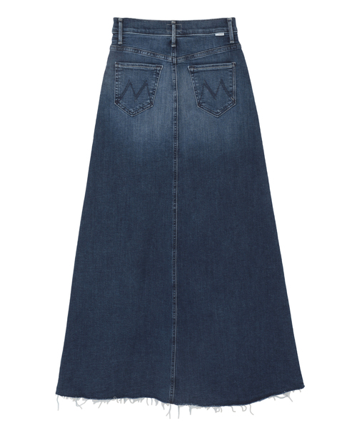 martinique(マルティニーク)の「【MOTHER/マザー】THE CIRCLE MAXI(デニムスカート・レディース・インディゴブルー・25/24)」の2枚目の写真