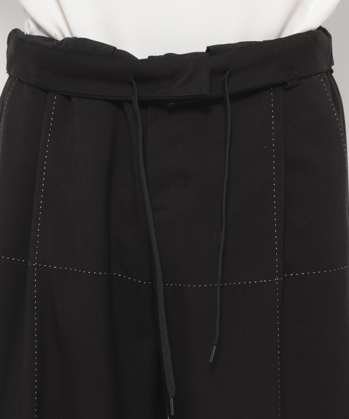 HARE（ハレ）の「【SET UP対応】SASHIKOステッチパンツ（スラックス・メンズ・ブラック/グレー・FREE）」の22枚目の写真