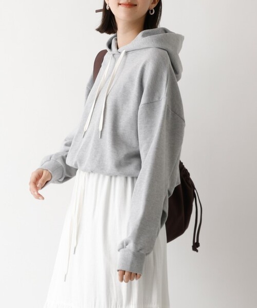 abahouse mavie（アバハウスマヴィ）の「【裏毛】スピンドルフーディー（パーカー・レディース・ライトグレー/ブラック/グレー・フリー）」の20枚目の写真