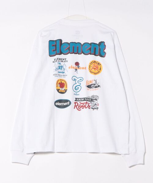 ELEMENT(エレメント)の「ELEMENT メンズ ACOMPANY LS ロンT 【2026年春夏モデル】(Tシャツ/カットソー・メンズ・グレー系その他/ブラック/ホワイト・X-LARGE/LARGE/MEDIUM)」の5枚目の写真