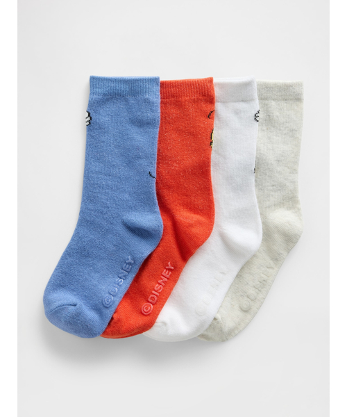 GAP（ギャップ）の「Gap × ディズニー ミッキーマウス クルーソックス 4足セット (幼児)（ソックス/靴下・キッズ・マルチ・12-24M/2-3 YRS/4-5 YRS）」の2枚目の写真