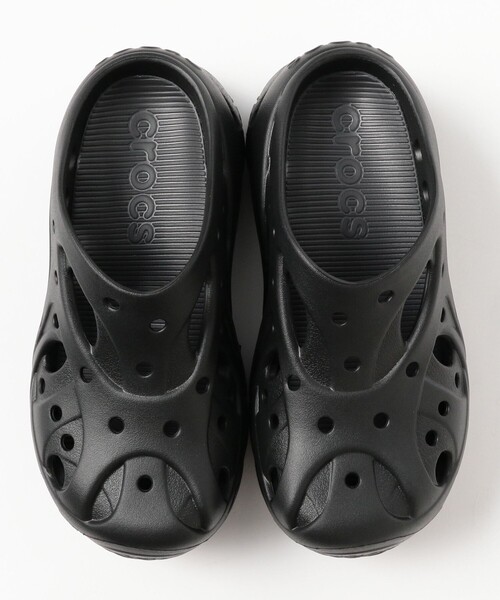 Ray BEAMS（レイビームス）の「crocs / ケージド クロッグ（サンダル・レディース・オフホワイト/ブラック・7/8/9）」の5枚目の写真