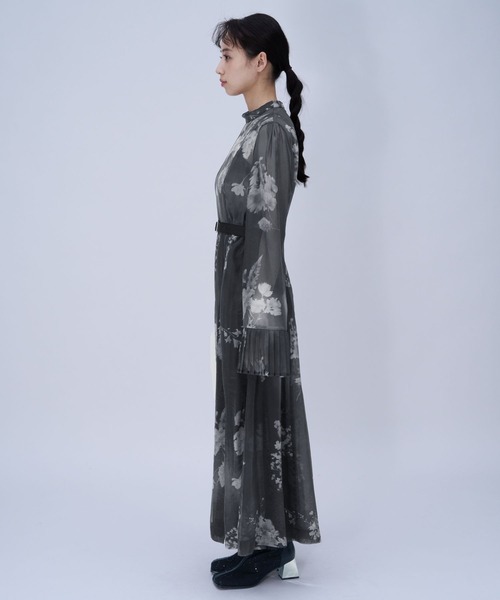 HARE（ハレ）の「【CEREMONY】2Pシアーフラワーワンピース(HARE)（ワンピース・レディース・ブルー/ブラック・FREE）」の16枚目の写真