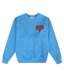 GRAM OUNCE POUND（グラムオンスポンド）の「Fragile Logo Sweatshirt_Light Blue（スウェット）」
