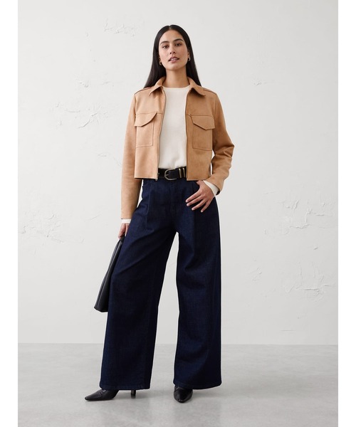 セール】BANANA REPUBLIC FACTORY STORE ヴィーガン スエード