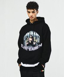 DOMINANT（ドミナント）の「ケイブヘビーオーバーサイズ裏起毛フードパーカー（パーカー）」