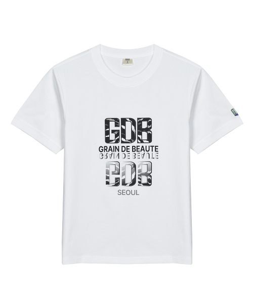 GRAIN DE BEAUTE（グランデボーテ）の「GDB T-SHIRT 01 [WHITE]（Tシャツ/カットソー・レディース・ホワイト・S/M/L/XL）」の2枚目の写真