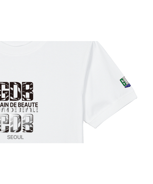 GRAIN DE BEAUTE（グランデボーテ）の「GDB T-SHIRT 01 [WHITE]（Tシャツ/カットソー・レディース・ホワイト・S/M/L/XL）」の5枚目の写真