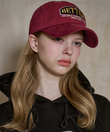 CPGN STUDIO（コンパーニョ）の「BETTER ボールキャップ バーガンディ（キャップ）」