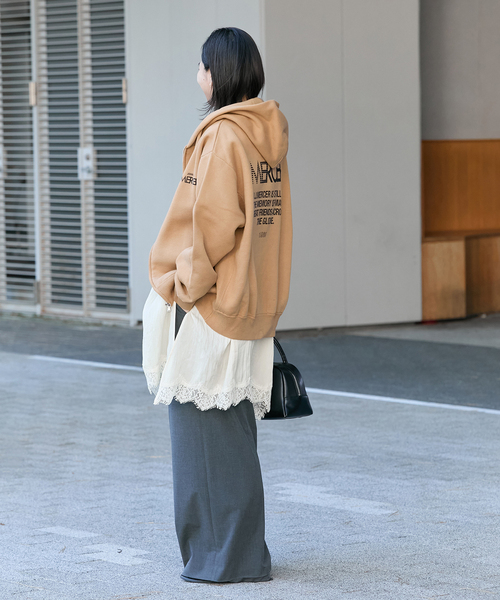 JOURNAL STANDARD（ジャーナルスタンダード）の「《追加2》フィブリルリヨセルキャミワンピース（ワンピース・レディース・アイボリー/ネイビー・FREE）」の6枚目の写真