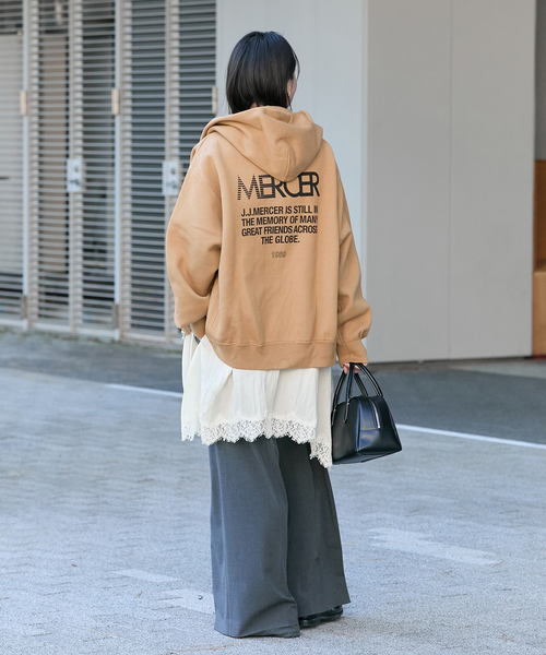 JOURNAL STANDARD（ジャーナルスタンダード）の「《追加2》フィブリルリヨセルキャミワンピース（ワンピース・レディース・アイボリー/ネイビー・FREE）」の7枚目の写真