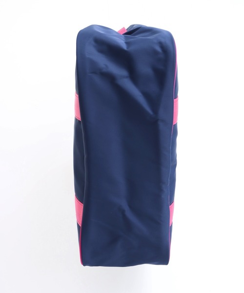 ANAP GiRL(アナップガール)の「スクールバッグ 缶バッジ3個付(ショルダーバッグ・キッズ・ピンク/ネイビー・F)」の22枚目の写真