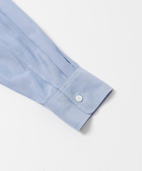 URBAN RESEARCH ROSSO WOMEN(アーバンリサーチ ロッソ)の「タイ付デニムライクシアーシャツ(シャツ/ブラウス・レディース・ライトブルー/インディゴブルー・FREE)」の4枚目の写真