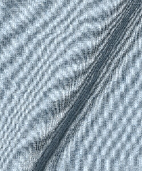 UNITED ARROWS（ユナイテッドアローズ）の「シャンブレー ワンピースカラー シャツ（シャツ/ブラウス・メンズ・ライトブルー・S/M/L/XL）」の9枚目の写真