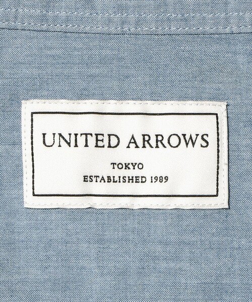 UNITED ARROWS（ユナイテッドアローズ）の「シャンブレー ワンピースカラー シャツ（シャツ/ブラウス・メンズ・ライトブルー・S/M/L/XL）」の10枚目の写真