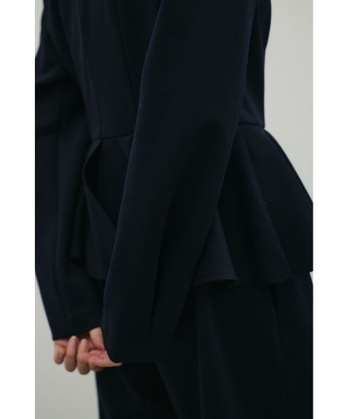 STYLEMIXER(スタイルミキサー)の「ペプラムフリルオールインワン(つなぎ/オールインワン・レディース・ネイビー/グレー・SMALL/MEDIUM)」の16枚目の写真