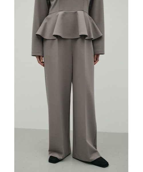 STYLEMIXER(スタイルミキサー)の「ペプラムフリルオールインワン(つなぎ/オールインワン・レディース・ネイビー/グレー・SMALL/MEDIUM)」の5枚目の写真