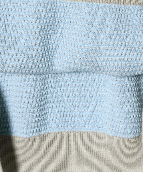 green label relaxing（グリーンレーベルリラクシング）の「コットン リバー カノコ クルーネック ニット（ニット/セーター・メンズ・ホワイト/グレー系/ブラック・L/M/XL/S）」の20枚目の写真