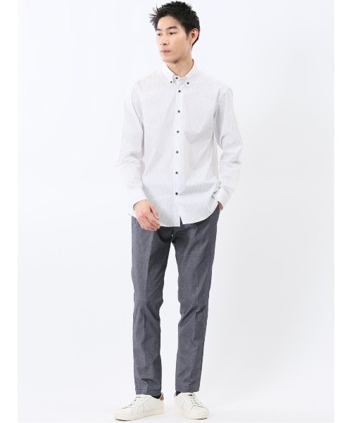 TAKA-Q(タカキュー)の「【ストレッチ 抗菌防臭】タカキュー スリム トラウザー パンツ ツイル(チノパンツ・メンズ・ライトグレー/ネイビー/ブラック/オリーブ・2S/LARGE/3L/S/MEDIUM/X-LARGE)」の18枚目の写真
