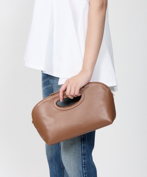 PELLICO（ペリーコ）の「ANELLI MINI バッグ CAMEL（ショルダーバッグ・レディース・キャメル・FREE）」の6枚目の写真