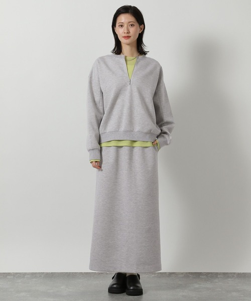 LAKOLE（ラコレ）の「ダンボールナロースカート / 639904（スカート・レディース・グレー/ブラック・FREE）」の8枚目の写真