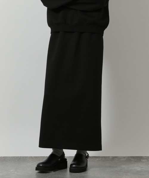 LAKOLE（ラコレ）の「ダンボールナロースカート / 639904（スカート・レディース・グレー/ブラック・FREE）」の6枚目の写真