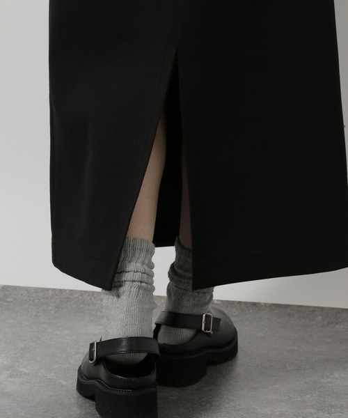 LAKOLE（ラコレ）の「ダンボールナロースカート / 639904（スカート・レディース・グレー/ブラック・FREE）」の20枚目の写真