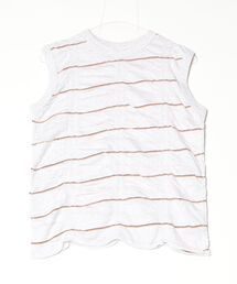 MEYAME | MEYAME/メヤメ タックジャガードボーダースリーブレス TUCKED JACQUARD BORDER SLEEVELESS(Tシャツ/カットソー)