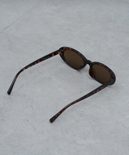 GALLARDAGALANTE(ガリャルダガランテ)の「オーバルフレームアイウェア(その他小物・レディース・グレー/ブラウン・FREE)」の11枚目の写真