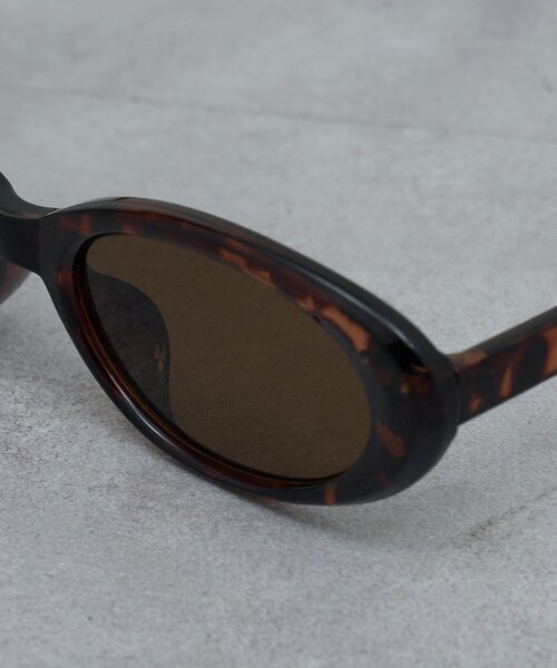 GALLARDAGALANTE(ガリャルダガランテ)の「オーバルフレームアイウェア(その他小物・レディース・グレー/ブラウン・FREE)」の12枚目の写真