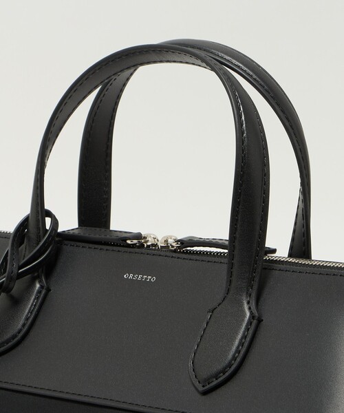 EMMEL REFINES（エメルリファインズ）の「＜ORSETTO＞NY/L  ボストンバッグ＜ Select by EMMEL REFINES ＞（ボストンバッグ・レディース・ブラック・FREE）」の6枚目の写真